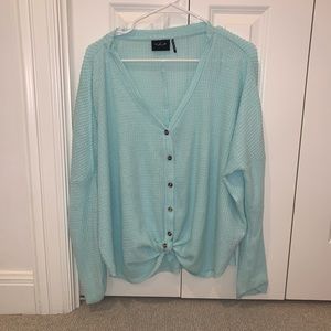 Waffle long sleeved shirt!
